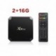 Boîtier Smart tv x96 mini, Amlogic S905W Quad Core 9.0 GHz, 2 go/16 go, 1 go/8 go, lecteur multimédia décodeur connecté Android 