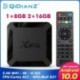 Boîtier TV X96Q android 10 Allwinner H313 Quad Core smart tv android tv 4K Smart tv BOX décodeur lecteur multimédia PK x96 mini 